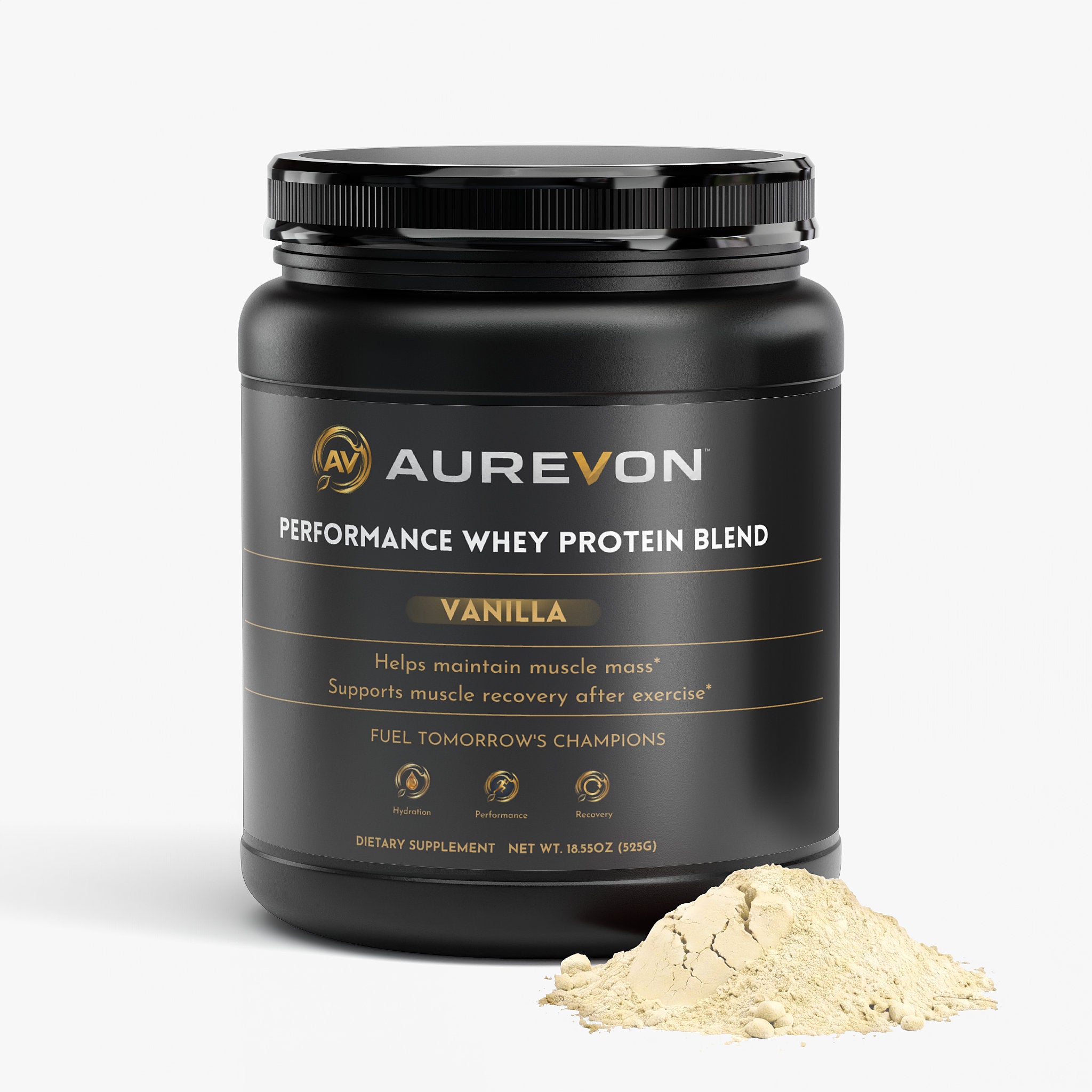 Performance Whey Protein Blend — Vanilla | 22g Protein Per Serving