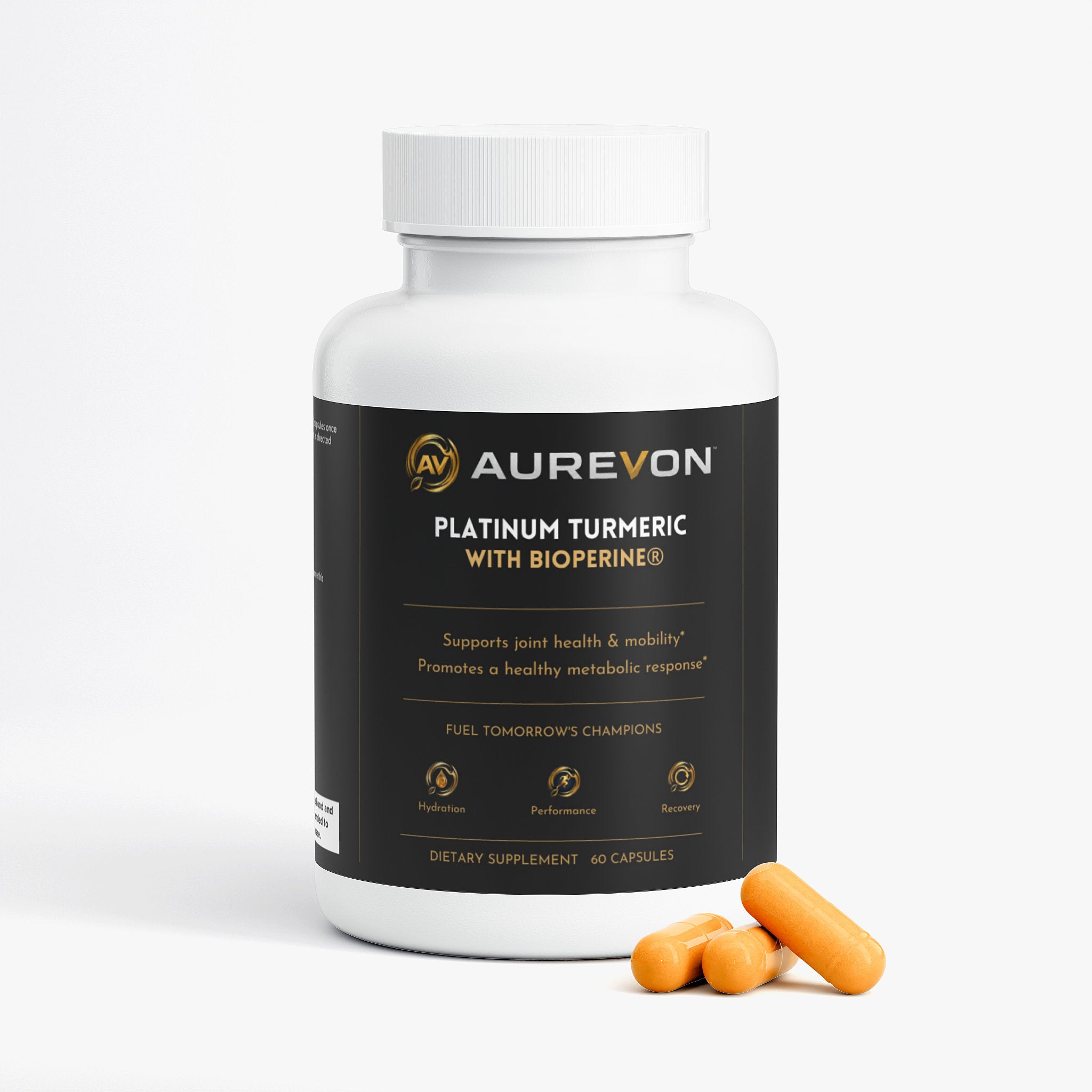 Platinum Turmeric Complex — Joint, Mobility & Recovery Support | 60 Capsules