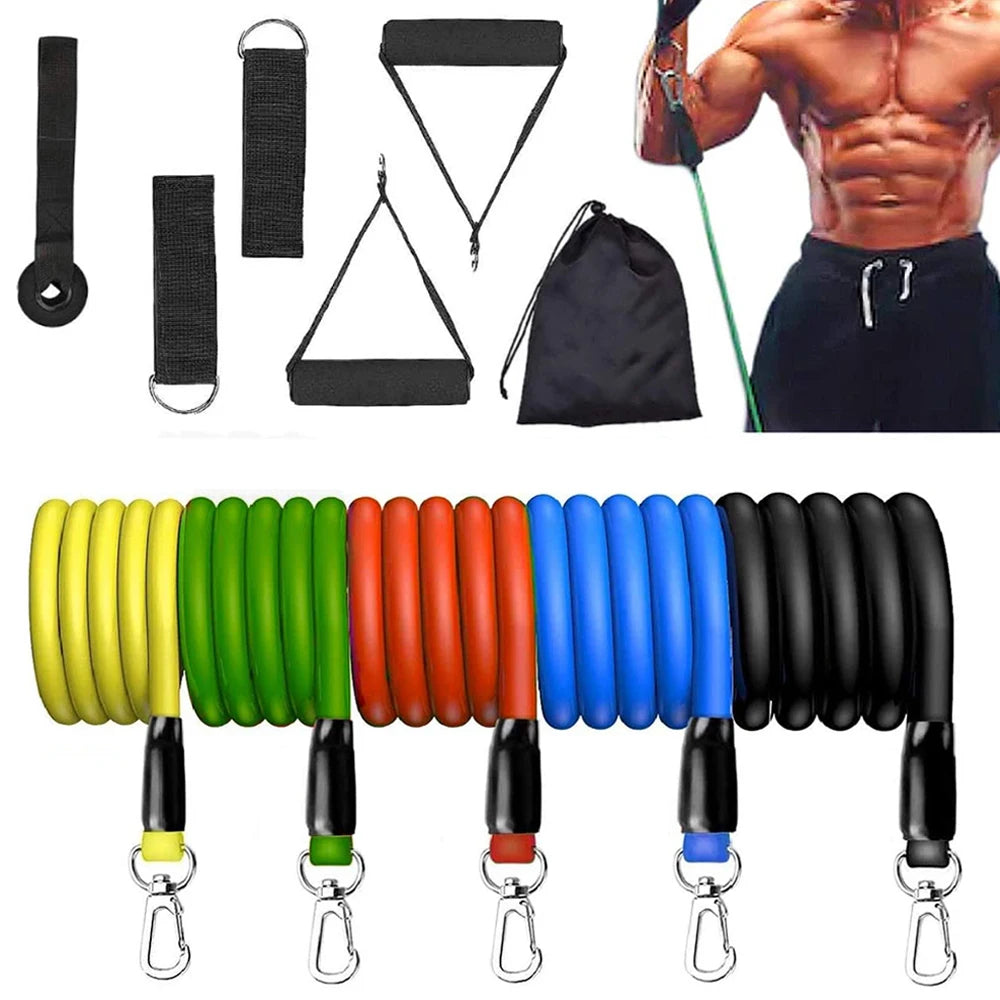 AUREVON 5-Band Resistance Set (Up to 115 lb)