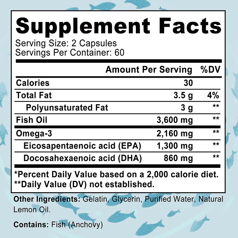Omega-3 Fish Oil — Skin & Hair