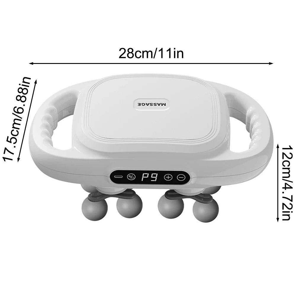 AUREVON Pro Massage Gun — 6 & 12 Interchangeable Heads