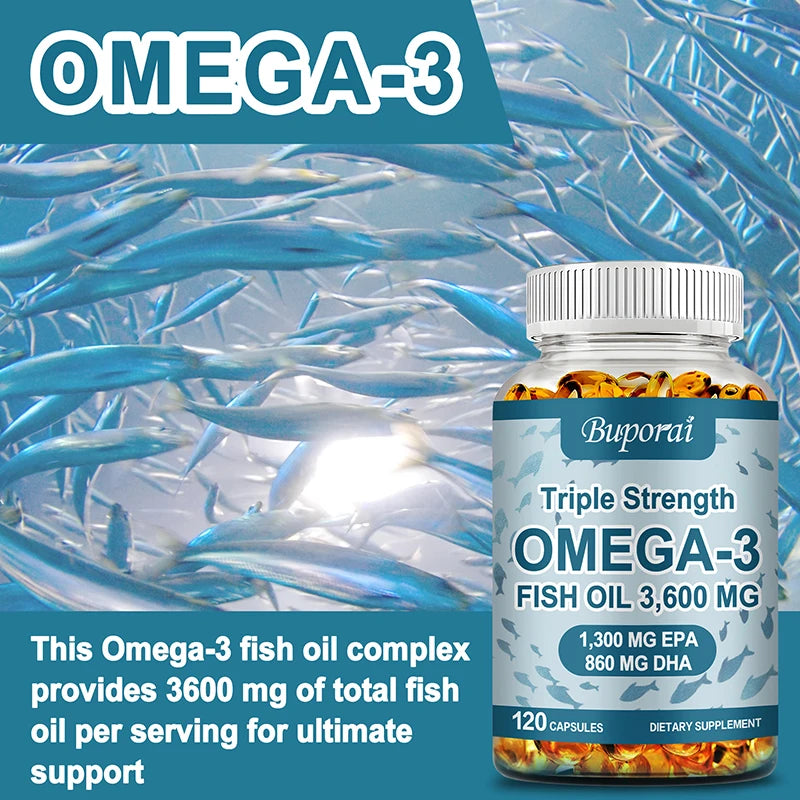 Omega-3 Fish Oil — Skin & Hair