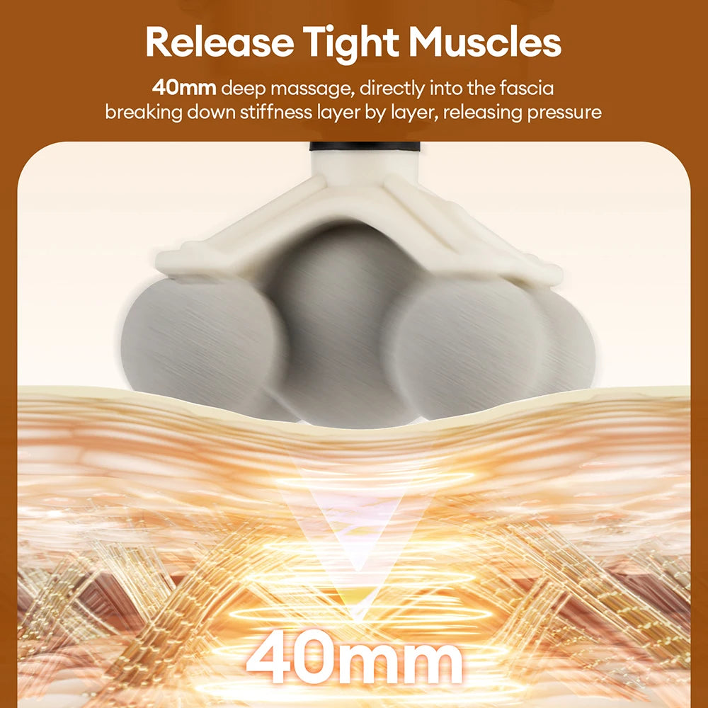 AUREVON Percussion Massage Gun — 99 Speed Levels