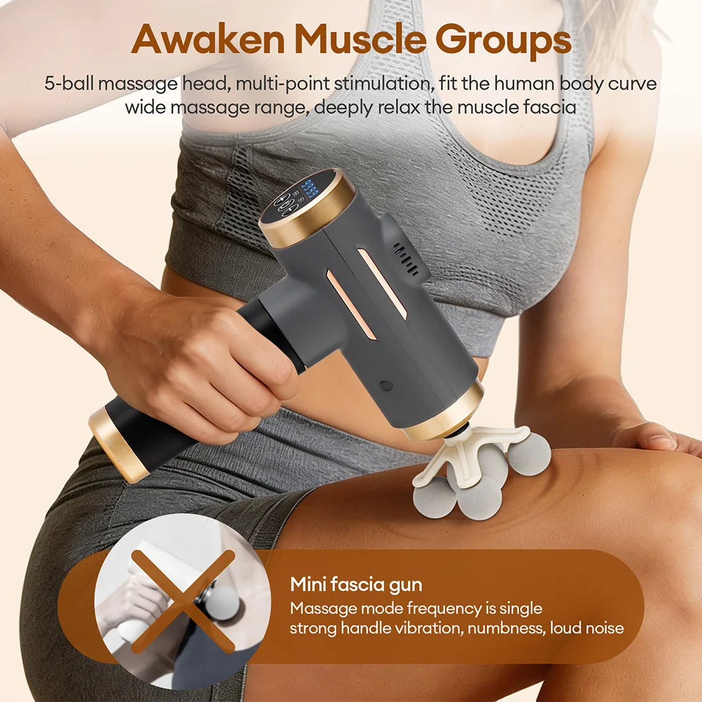 AUREVON Percussion Massage Gun — 99 Speed Levels