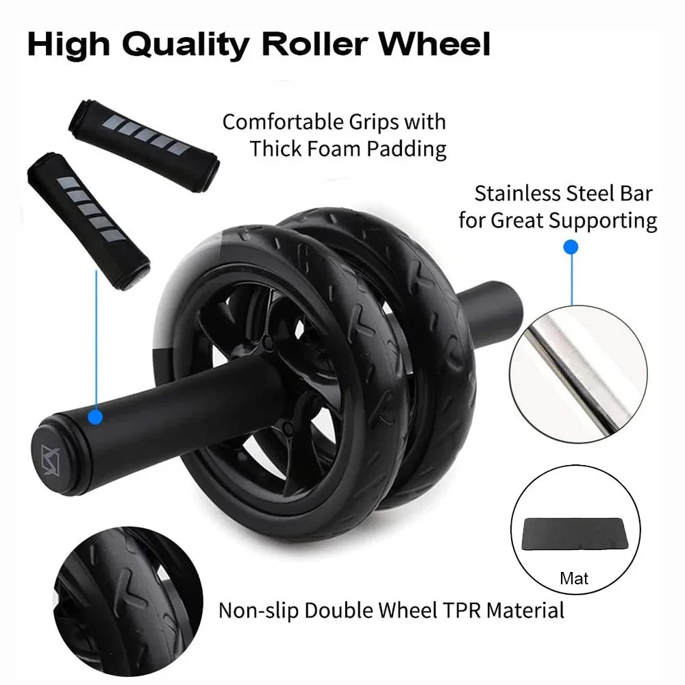 AUREVON Ab Roller Wheel with Knee Mat