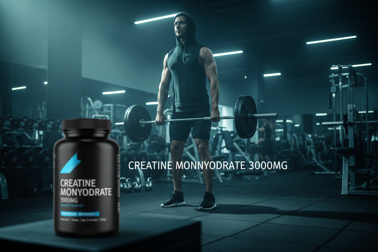 Creatine Monohydrate 3000mg Capsules